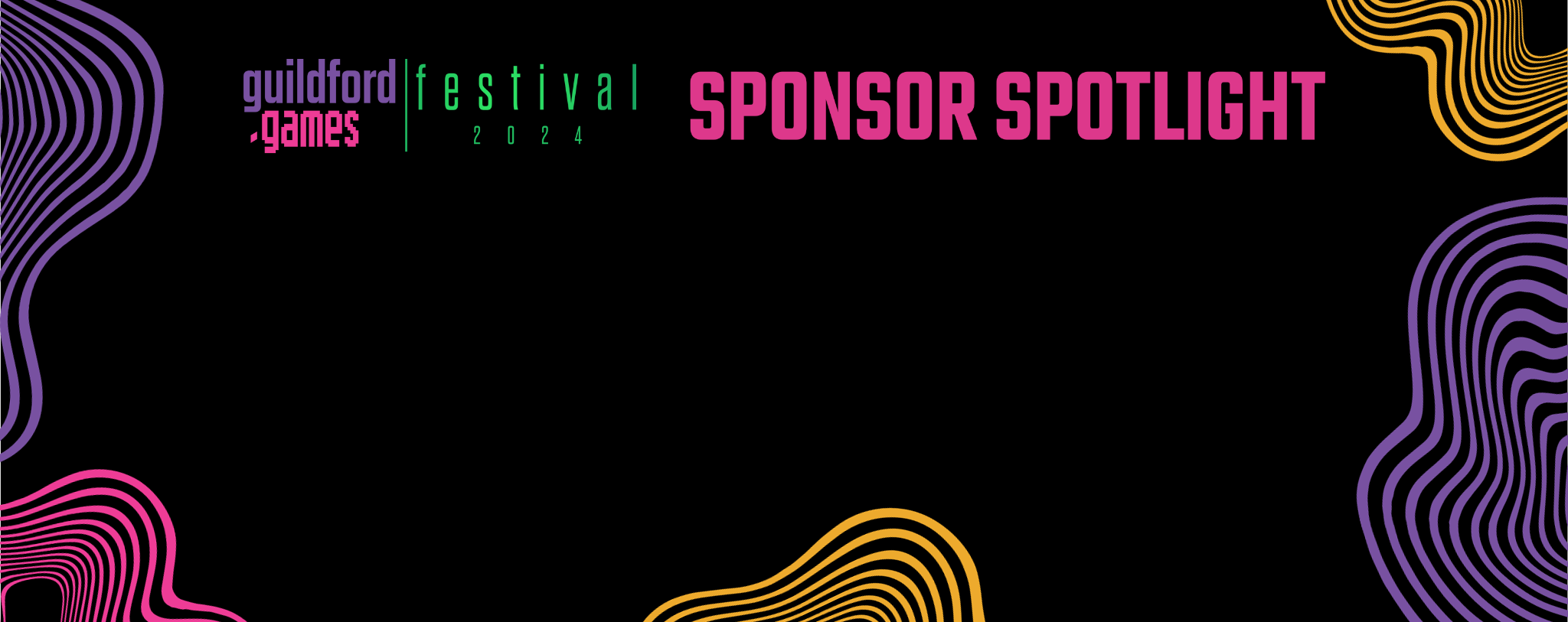 G.G Festival 2024 Sponsor Spotlight Banner
